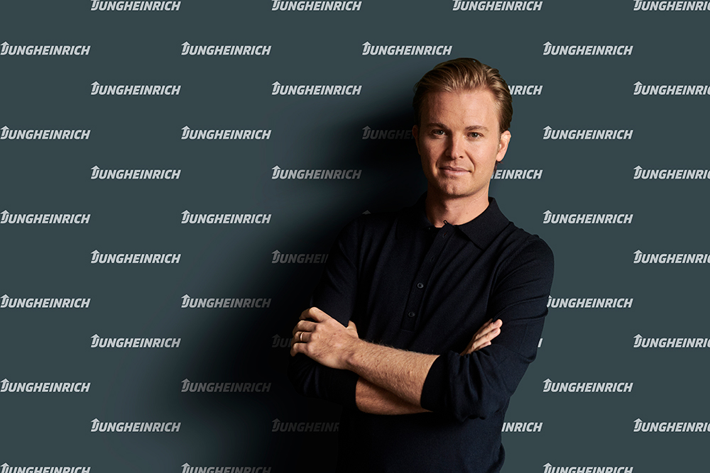 Nico Rsoberg, ambasador brand Jungheinrich